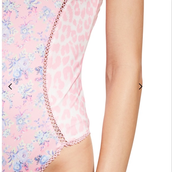 🔥 LoveShackFancy Mikkel One Piece Swimsuit NWT Large - Picture 6 of 8